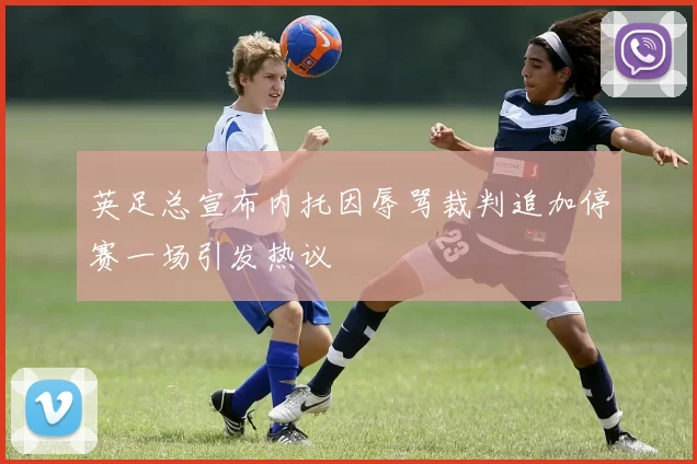 英足总宣布内托因辱骂裁判追加停赛一场引发热议